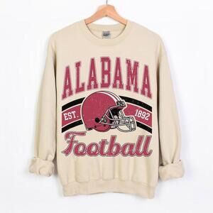 Ala Bama Ala Baama Football Football Coquette Game Day, Football Sweatshirt